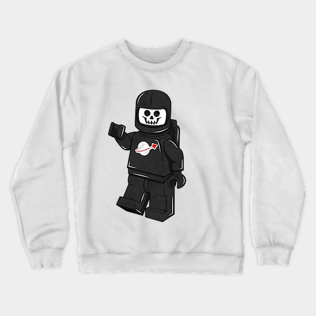 Dead Spaceman Crewneck Sweatshirt by chrisraimoart